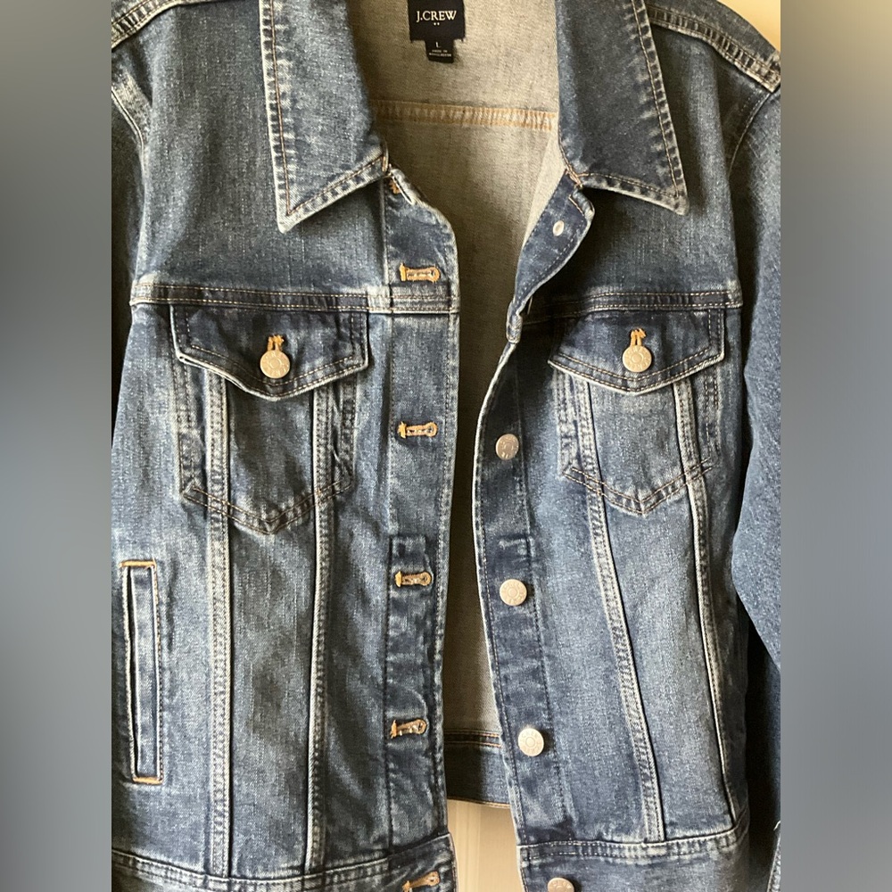 J. Crew Women’s Jean Jacket - Picture 3 of 7